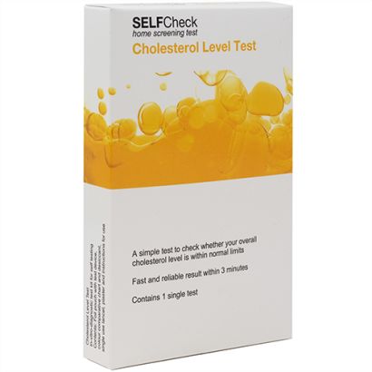 SELFCheck Cholesterol Level Blood Test