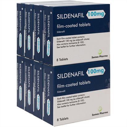 Sildenafil 100mg 64 Tablets