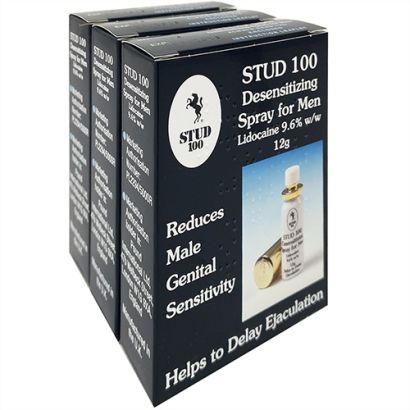 Stud Spray 3x12g TRIPLE PACK Desensitizing Spray for Men 