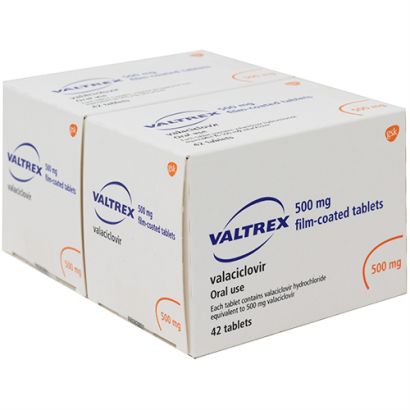 Valtrex 500mg 84 tablets (prevention)
