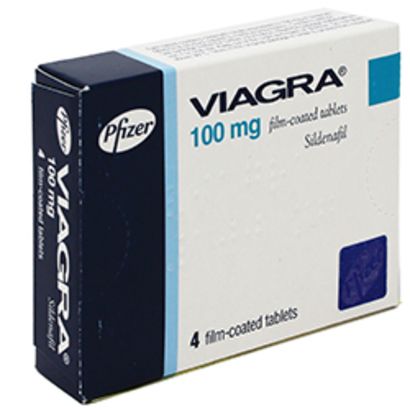 Viagra (Sildenafil) 100mg 4 Tablets