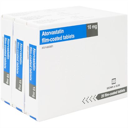 Atorvastatin 10mg 84 Tablets