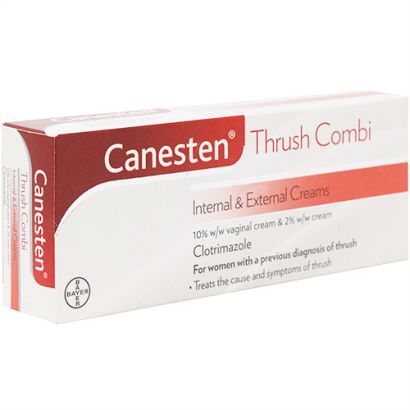 Canesten Cream Combi Internal 10% and External Cream 2% (GSL)