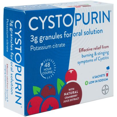 Cystopurin (Potassium Citrate) Granules 6 Sachets