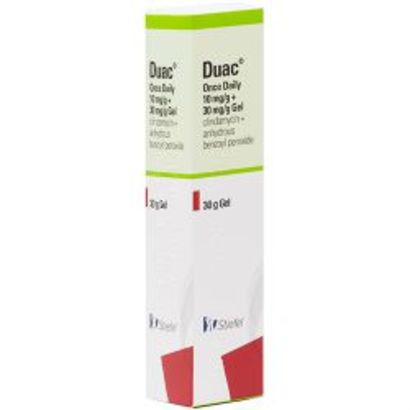 Duac Daily (Clindamycin + Benzoyl Peroxide) 10mg/g + 30mg/g Gel 30g