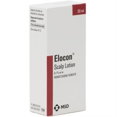 Elocon Scalp Lotion 0.1% 30ml for Psoriasis (Mometasone)