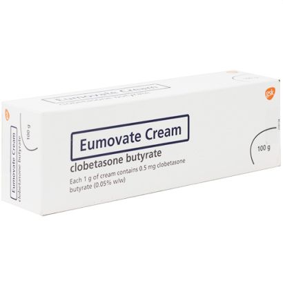 Eumovate Cream (Clobetasone 0.05%) 100g