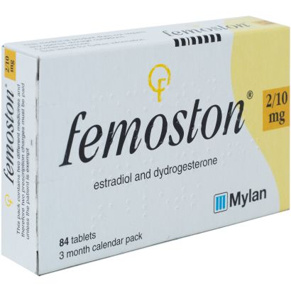Femoston (Estradiol / Dydrogesterone) 2/10mg 84 Tablets