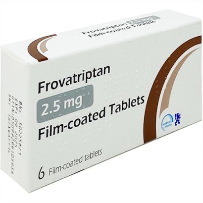 Frovatriptan (generic Migard) 2.5mg 6 tablets for migraine treatment