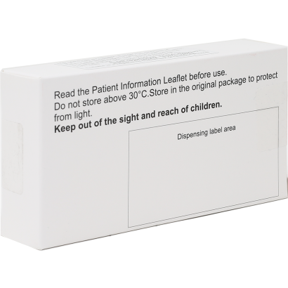 Rear view of Lucette Combined Contraceptive Pill 63 tablets