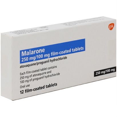 Malarone Adult  12 Tablets