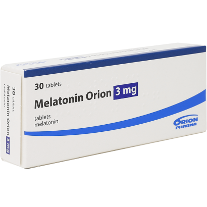 Melatonin 3mg 30 tablets for jet lag
