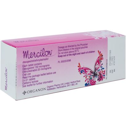 Rear view of Mercilon Pill