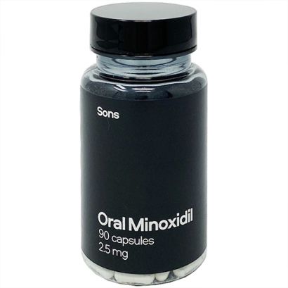 Minoxidil 2.5mg 90 capsules
