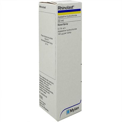 Rhinolast Azelastine Nasal Spray 22ml for allergy and hayfever relief
