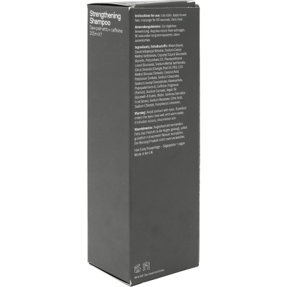 Rear view of Sons Strengthening Shampoo 200ml