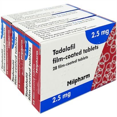 Tadalafil (Generic Cialis) 2.5mg 84 Tablets