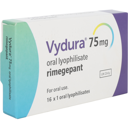 Vydura 75mg (Rimegepant) 16 tablets for Migraine Prevention