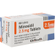 Minoxidil 2.5mg 30 tablets
