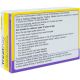 Rear view of Treathay Fexofenadine 120mg tablets for hayfever 30 pack