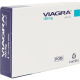Rear view of Viagra Tablets (25mg, 50mg, 100mg)