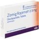 Zomig (Zolmitriptan) Rapimelt 2.5mg 6 Orodispersible Tablets