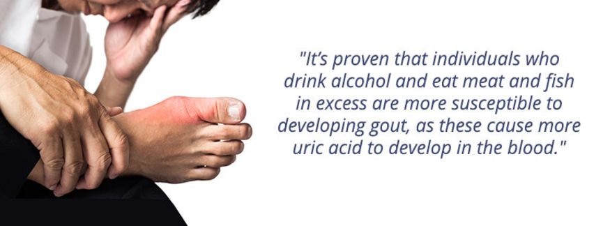 can tirzepatide cause gout Gout and excessive lifestyle