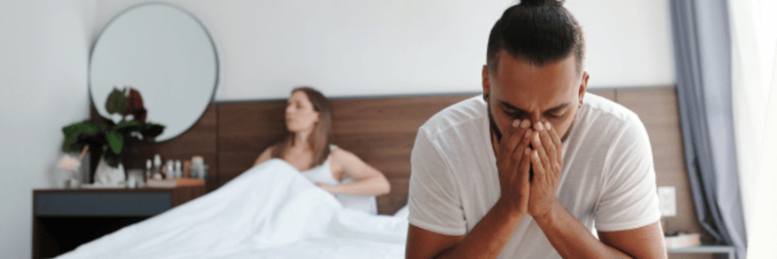 man needing to have treatment for ed