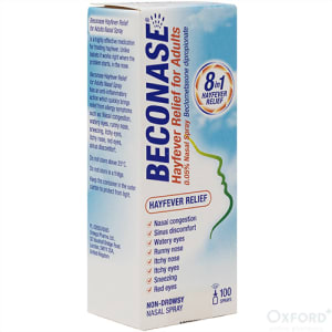 Beconase Non Drowsy Hayfever Relief Nasal Spray 100 Doses