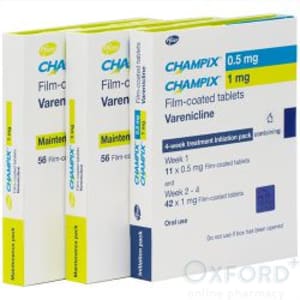 Champix Complete Course Starter pk (53), 1mg 2x56 tabs