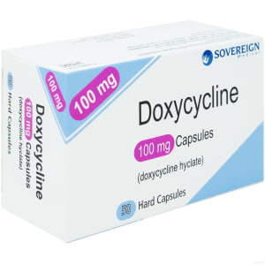 Doxycycline 100mg 50 Capsule For Malaria