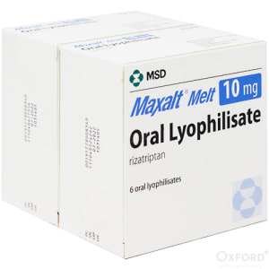 Maxalt (Rizatriptan) Melt 10mg 12 Tablets