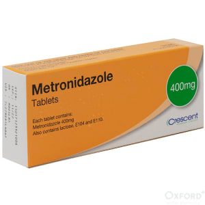 Metronidazole 400mg For Bacterial Vaginosis 14 Tablets