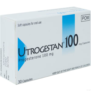 Utrogestan 100mg 30 Capsules