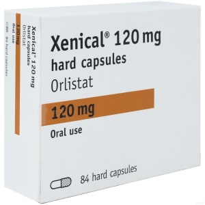Xenical (Orlistat) 120mg 84 Capsules