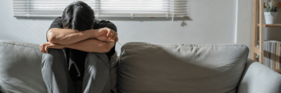Guy having anxiety 
