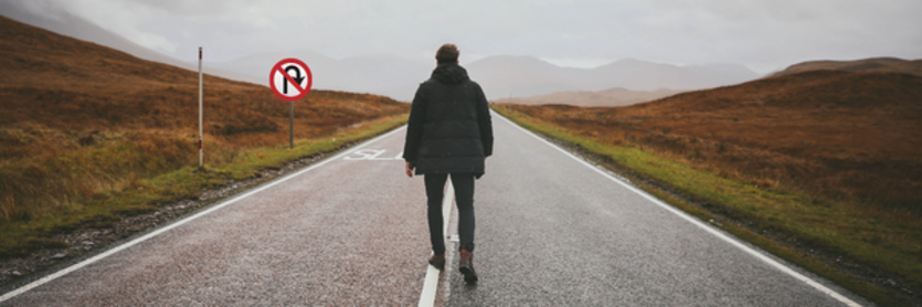 man walking