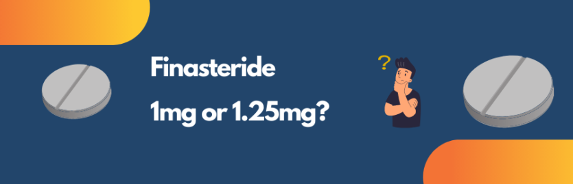 Why are there two different doses for Finasteride?