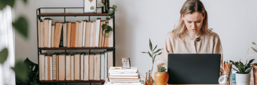 woman researching semaglutide