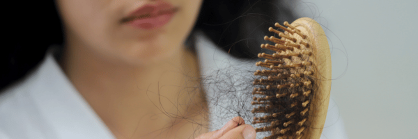 woman not seeing results from hair loss treatment