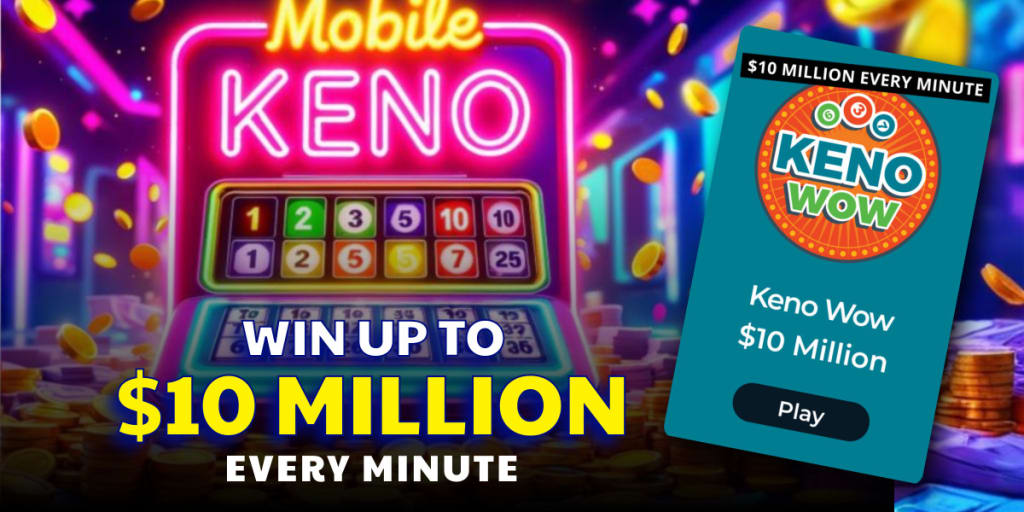 Keno strategy in action — Canadian player selecting numbers on phone screen with focused concentration