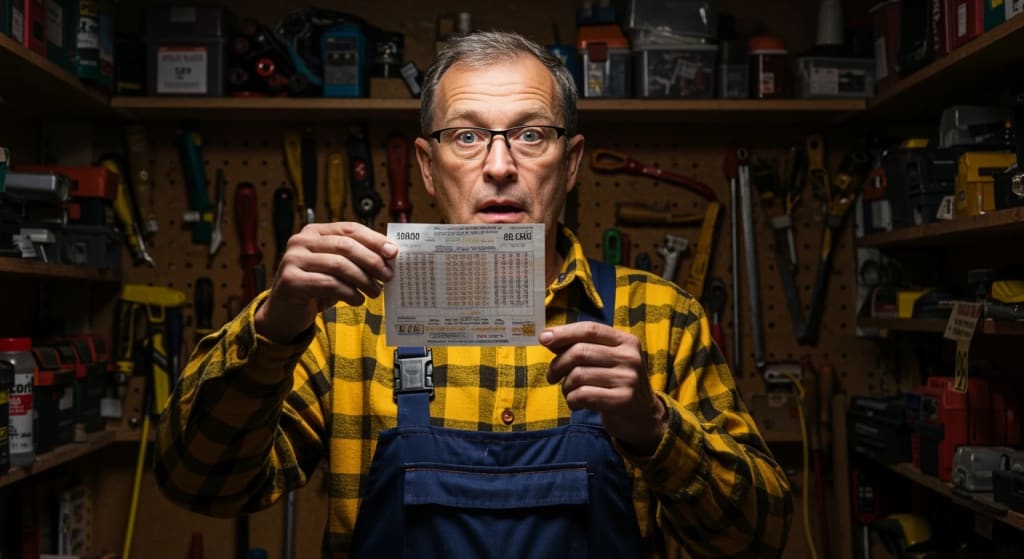 Alberta lotto max winners discovery moment inside small-town hardware store like Beaverlodge where Brian Hoover won