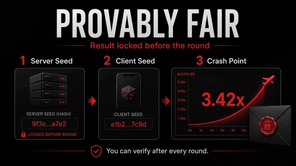 aviator Provably fair