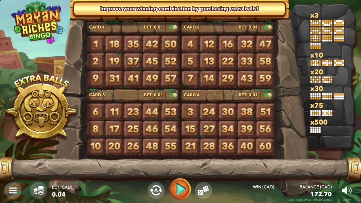 Real money bingo Canada — laptop with glowing screen on desk with bingo balls and gold coins