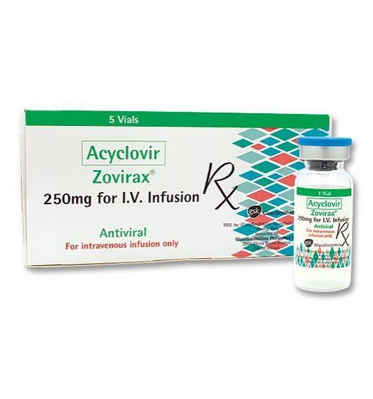 Acyclovir (Aciclovir) 500mg