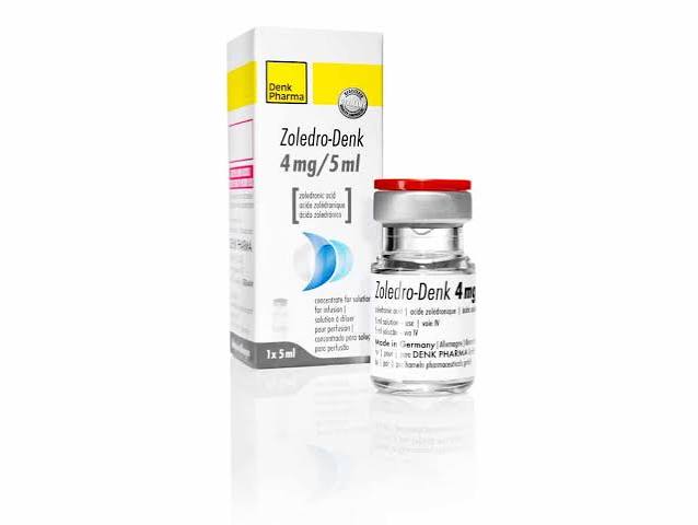 Zoledronic acid 4mg/5ml