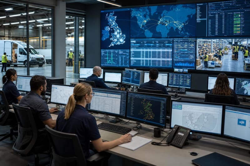 AI technology transforming global logistics and supply chain operations