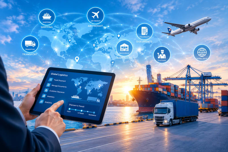 How Digital Logistics Technology Is Transforming Global Trade - International Shipping News | SkyLink Global