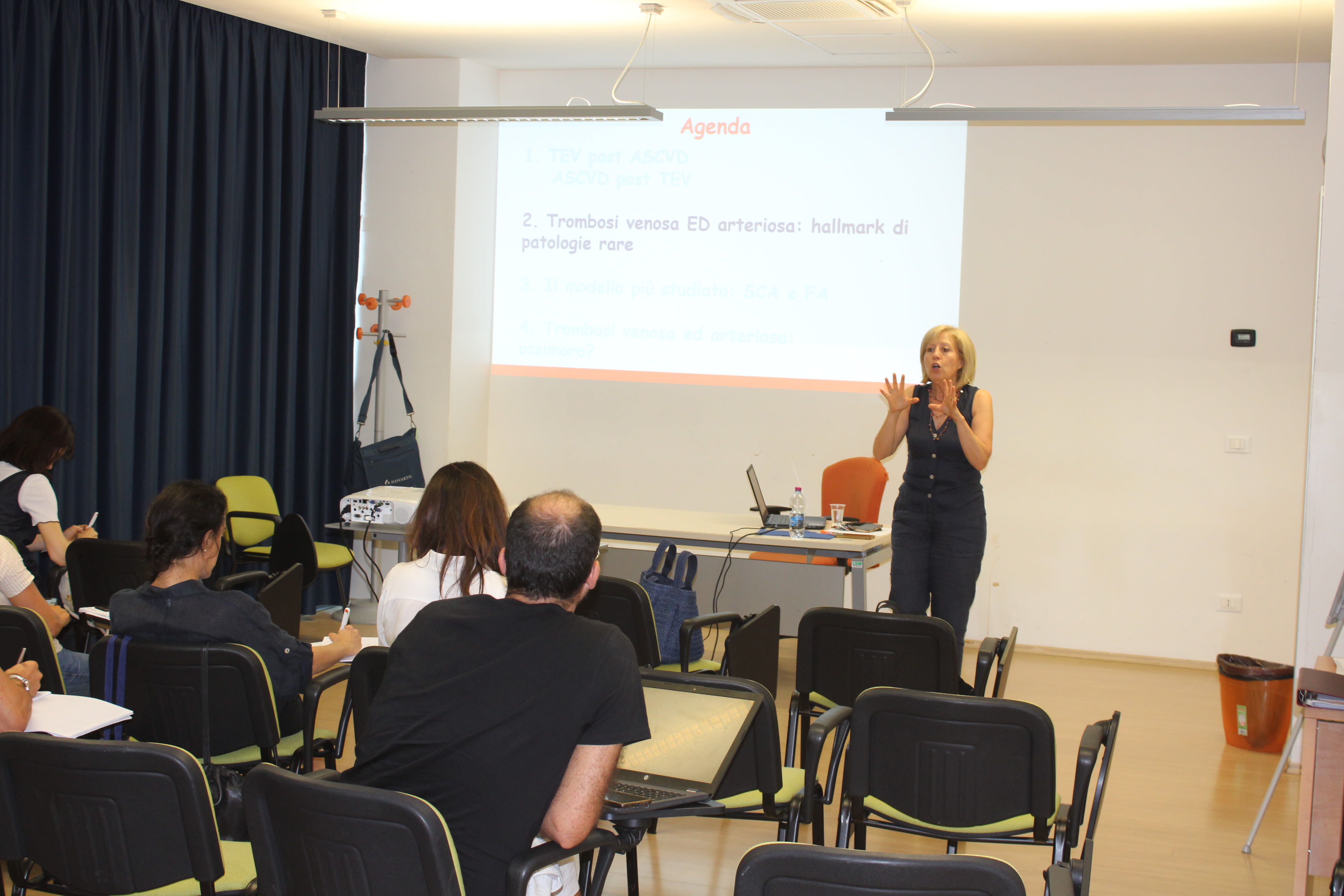 Lezione Prof.ssa Marcucci presso il NIC di Careggi, giugno 2025