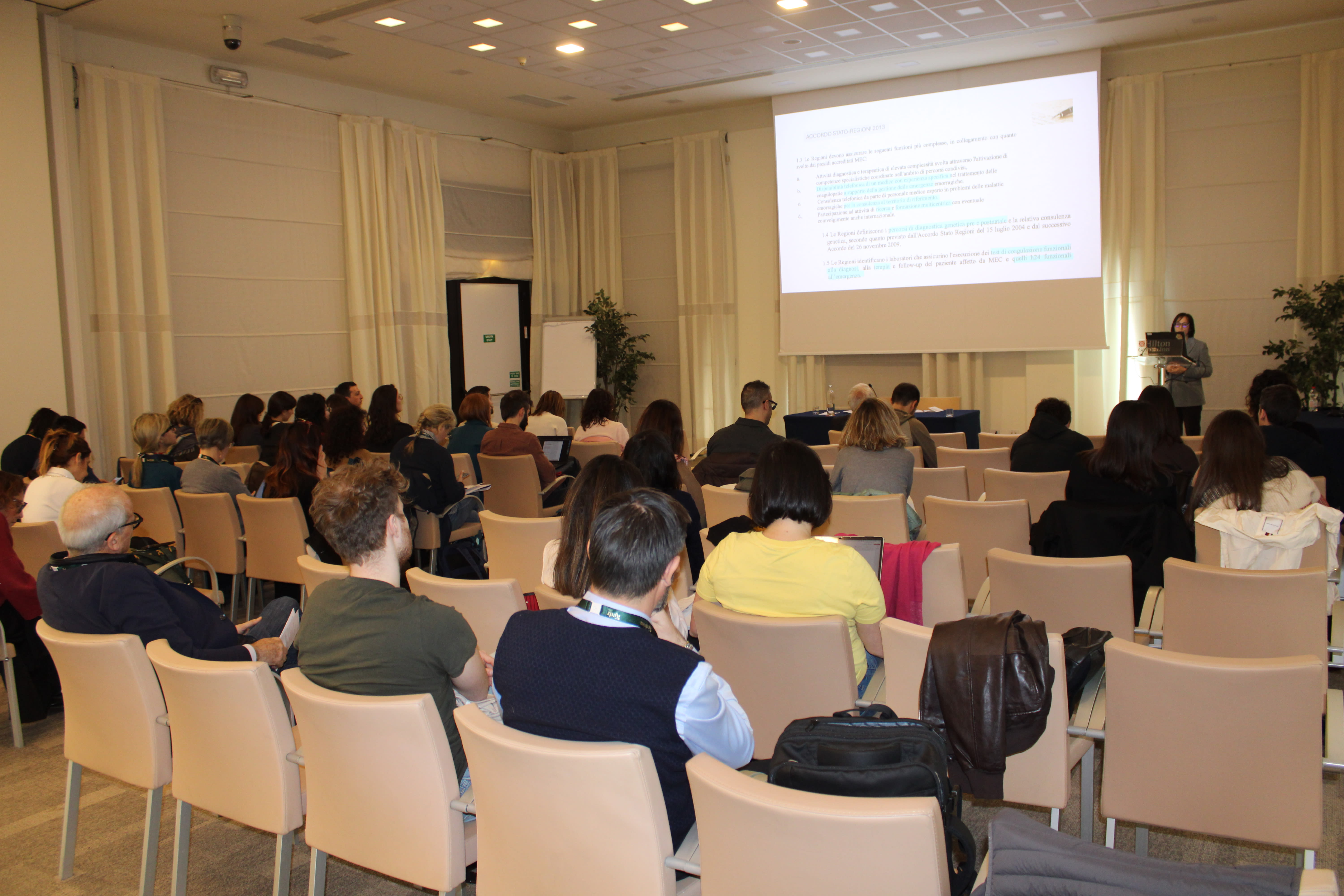 Convegno Gestione delle Malattie Emorragiche, Hotel Hilton Garden Inn